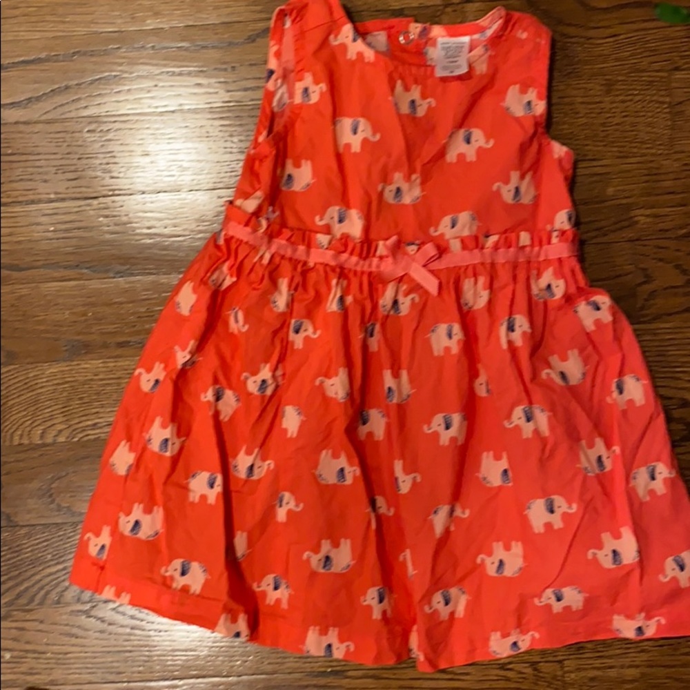 Cute elephant summer dress